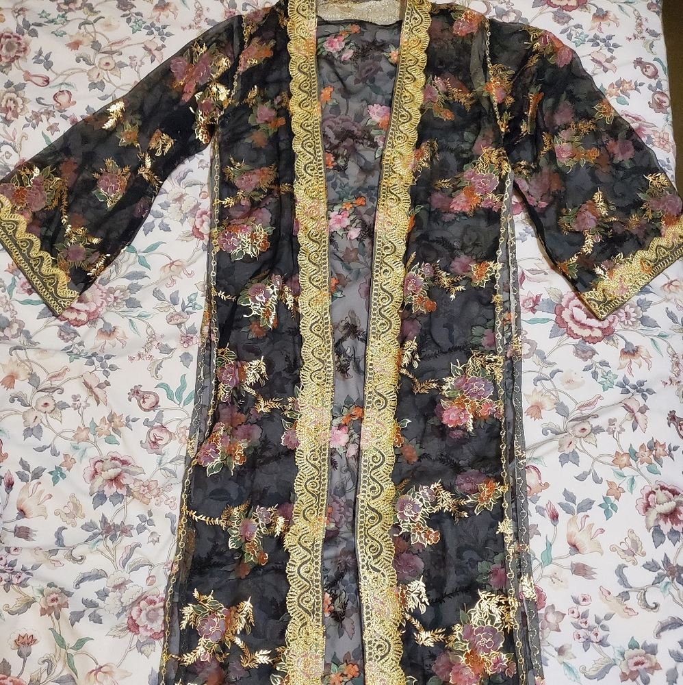 Vintage kimono floral